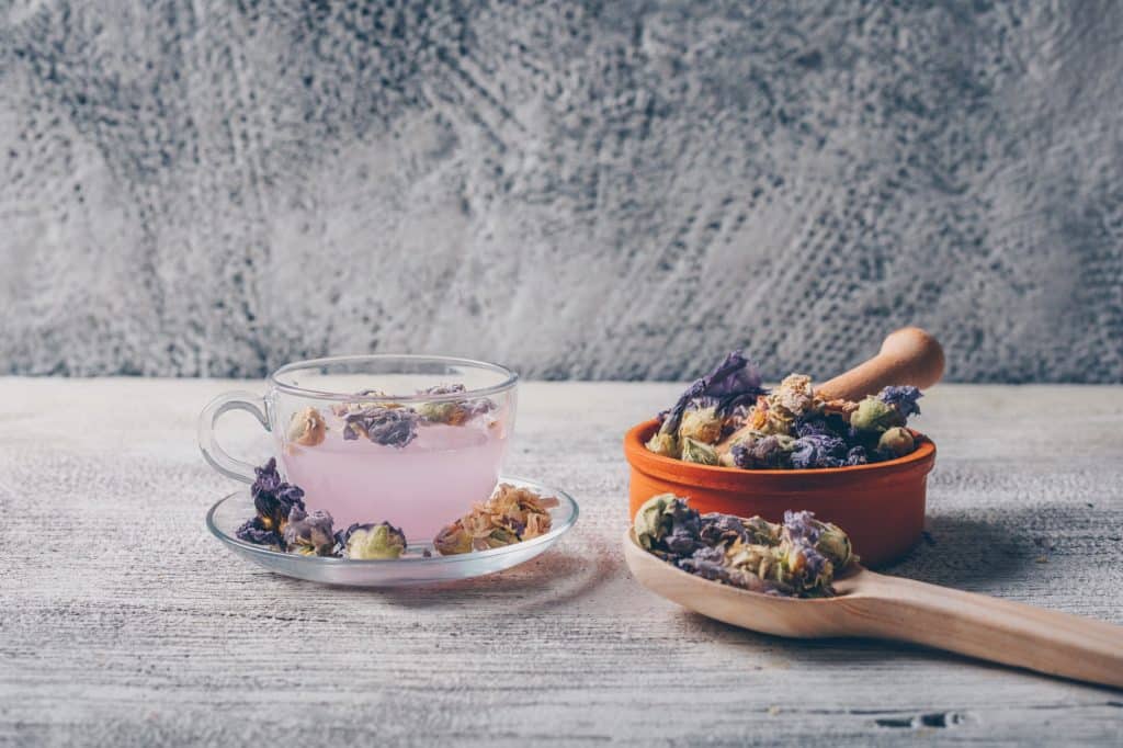 Herbal shroom tea